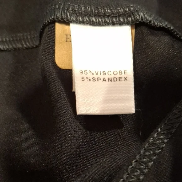 St. John Black Sequin Fitted Short Sleeve Blouse - Picture 4 of 5